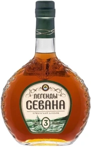 Коньяк Легенды Севана, 3 zvezdy, 3 года, 0.5 л