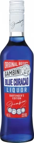 Ликер Blue Curacao, Gambini, 0.5 л