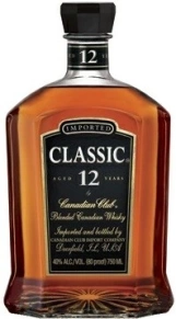 Виски Classic, Canadian Club, 12 лет, 0.7 л