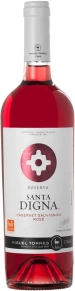 Вино Cabernet Sauvignon Rose, Santa Digna, Reserva, 2017, 0.75 л