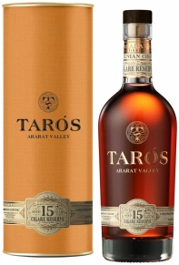 Коньяк Taros, 15 лет, 0.5 л (п/у)