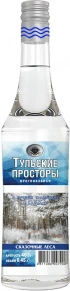 Водка Оригинальная, Тульские Просторы, 0.45 л