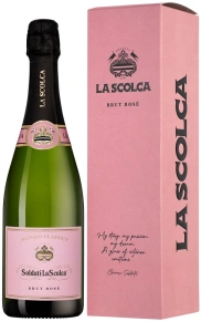 Игристое вино Brut Rose, Soldati La Scolca, 2021, 0.75 л (п/у)