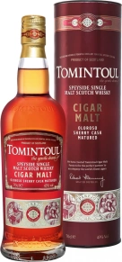 Виски Cigar Malt Oloroso Sherry Cask Matured, Tomintoul, 3 года, 0.7 л (п/у)