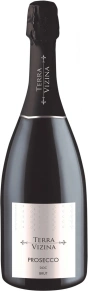 Игристое вино Prosecco Brut Millesimato, Terra Vizina, DOC, 2020, 0.75 л