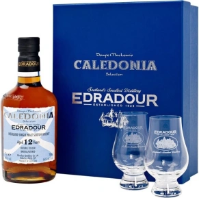 Виски Caledonia, Edradour, 12 лет, 0.7 л (п/у)