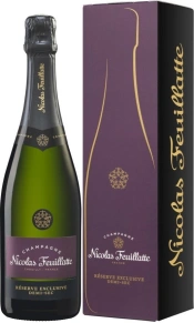 Шампанское Reserve Exclusive Demi-Sec, Nicolas Feuillatte, 2018, 0.75 л (п/у)