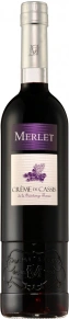Ликер Creme de Cassis, Merlet, 0.7 л
