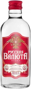 Водка Премиум, Русская Валюта, 0.25 л