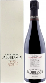 Шампанское Avize Champ Cain Degorgement Tardif Extra Brut, Jacquesson, AOC, 2002, 1.5 л (п/у)
