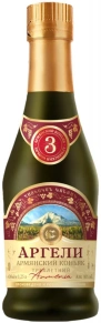 Коньяк Аргели, 3 zvezdy, 3 года, 0.25 л
