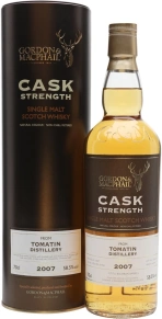 Виски Cask Strength Tomatin, Gordon & MacPhail, 9 лет, 0.7 л (п/у)