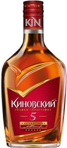 Коньяк Киновский, 5 лет, 0.25 л