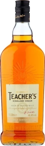 Виски Highland Cream, Teacher's, 3 года, 1 л