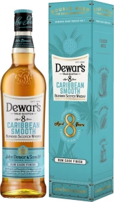 Виски Caribbean Smooth, Dewar's, 8 лет, 0.7 л (п/у)