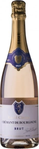 Игристое вино Cremant de Bourgogne Brut Rose, Raoul Clerget, AOP, 0.75 л