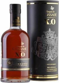Арманьяк Marquis de Caussade, XO, 18 лет, 0.7 л (п/у)
