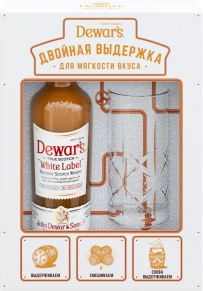 Виски White Label, Dewar's, 0.7 л (п/у)