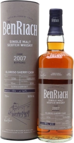 Виски Cask Bottling Oloroso Sherry Cask, Benriach, 10 лет, 0.7 л
