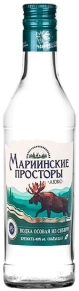 Водка Люкс, Мариинские Просторы, 0.375 л