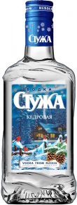 Водка Кедровая, Стужа, 0.25 л