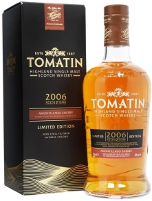 Виски Limited Edition Amontillado Sherry, Tomatin, 12 лет, 0.7 л (п/у)