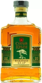 Коньяк Южный кедр, Старый Крым, 4 zvezdy, 4 года, 0.5 л
