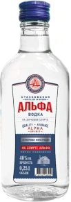 Водка Сталковская Альфа, 0.25 л