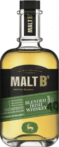 Виски Irish Blended, Malt B', 5 лет, 0.7 л