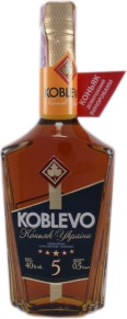 Коньяк Коблево, 5 Stars, 5 лет, 0.5 л