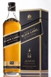 Виски Black Label, Johnnie Walker, 12 лет, 1 л (п/у)