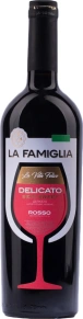 Вино Delicato Rosso Semi-Sweet, La Famiglia, 0.75 л