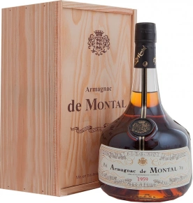 Арманьяк Armagnac de Montal, Vintage, 59 лет, 0.7 л (п/у)
