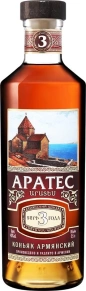 Коньяк Аратес, 3 года, 0.5 л