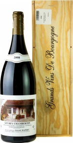 Вино Gevrey-Chambertin, Gerard Raphet, AOC, 2008, 3 л (п/у)