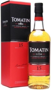 Виски Tomatin, 15 лет, 0.7 л (п/у)