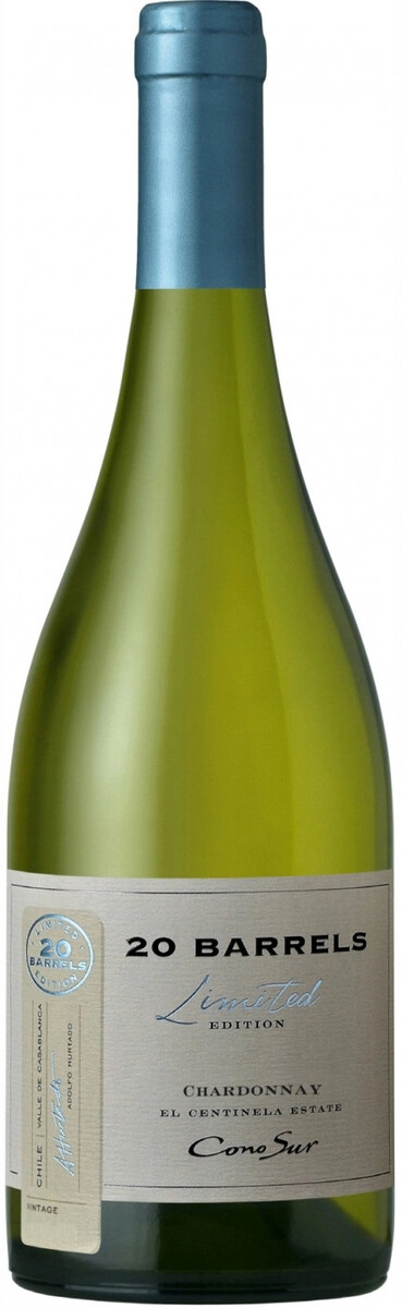 Вино Chardonnay, 20 Barrels, DO, 2022, 0.75 л