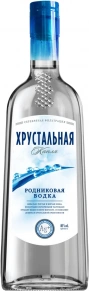 Водка Родниковая, Хрустальная Капля, 0.25 л