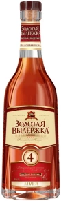 Коньяк Золотая Выдержка, 4 звезды, 4 года, 0.5 л