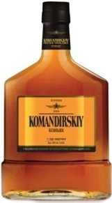 Коньяк Командирский, 4 года, 0.5 л