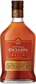 Коньяк Звезды Кизляра, KV, 5 лет, 0.25 л