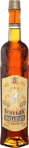Коньяк Молданештъ, 3 zvezdy, 3 года, 0.5 л