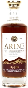 Коньяк Арине, 5 stars, 5 лет, 0.5 л (п/у)