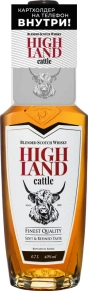 Виски Blended, Highland Cattle, 3 года, 0.7 л