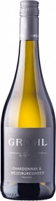 Вино Chardonnay & Weissburgunder Trocken, Grohl, 2023, 0.75 л