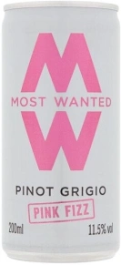 Игристое вино Pinot Grigio Pink Fizz, Most Wanted, 0.2 л