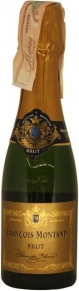 Игристое вино Brut Blanc de Blancs, Francois Montand, AOC, 0.375 л