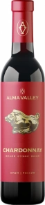 Вино Chardonnay, Alma Valley, 2023, 0.375 л