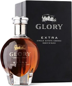 Коньяк in decanter Glory, Leyrat, Extra, 45 лет, 0.7 л (п/у)