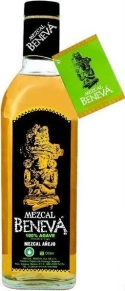 Текила Mezcal con Gusano de Maguey, Beneva, 4 года, 0.7 л